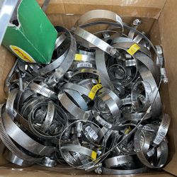 Hose Clamps And Many Parts For Boats