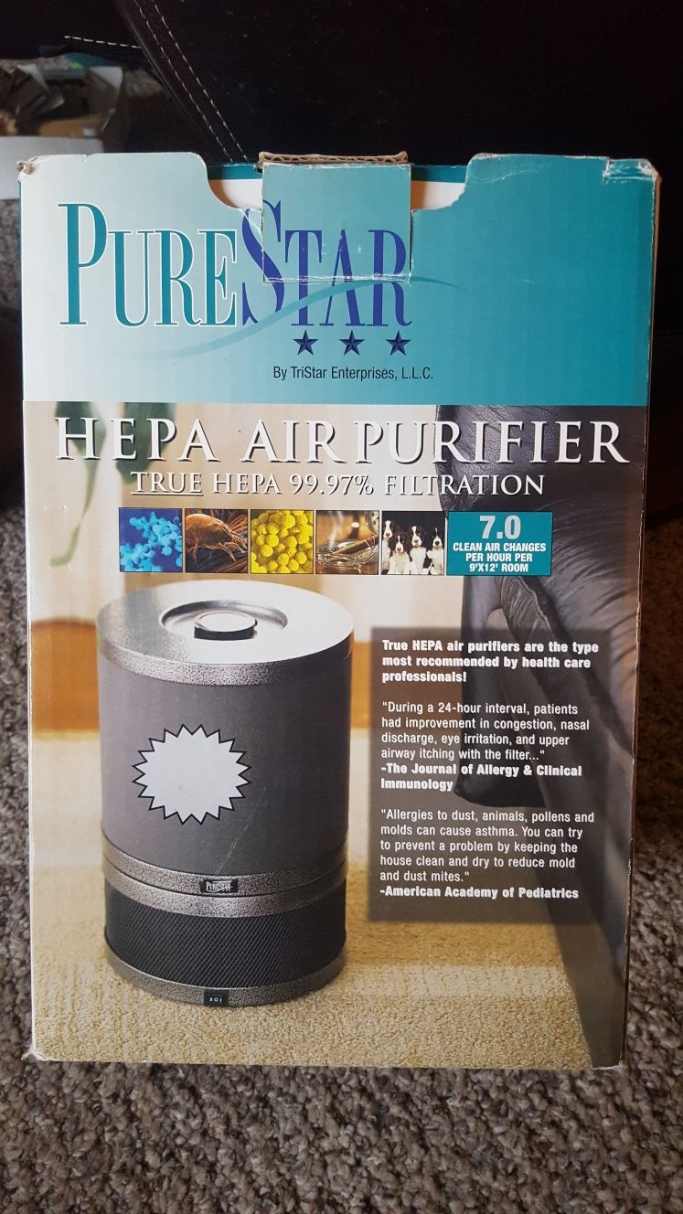 Tristar purestar hepa filter discount