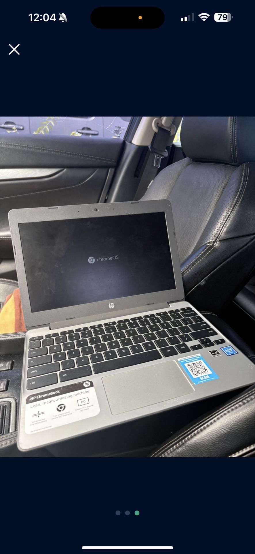 HP chromebook laptop 