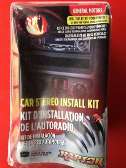 Stereo trim dash kit