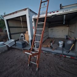 Ladder with winch