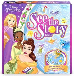 Funko Games Disney Princess See The Story Board Game