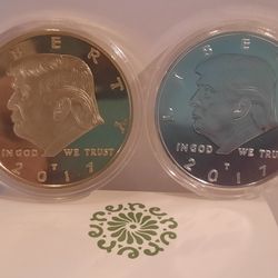 HIGH QUALITY Donald Trump & Melania Trump Collectible Coins, Bills, etc