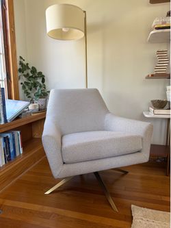 Article swivel lounge chair