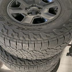 Jeep Gladiator & Wrangler Mojave Take off Wheels/Tires