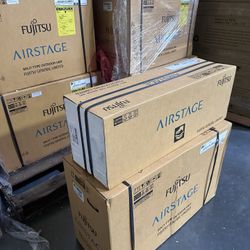 Fujitsu Airstage 12,000 BTU (1 Ton) Mini Split AC/Heat Pump – Indoor & Outdoor Units HVAC Brand New