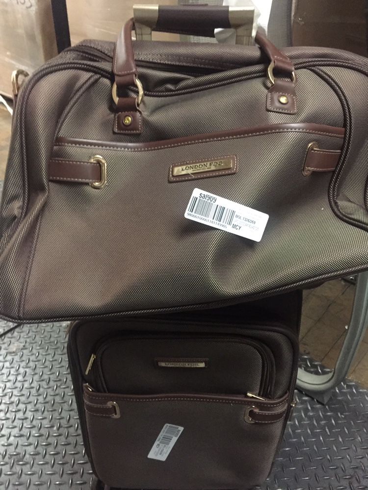 MCYs Luggage pallets, brand names, offered at 20% of retail value