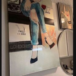 Beautiful Acrylic Bright Finish Paid $275 &$100