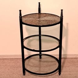 Pier1 Mosaic 3tier Side Table 