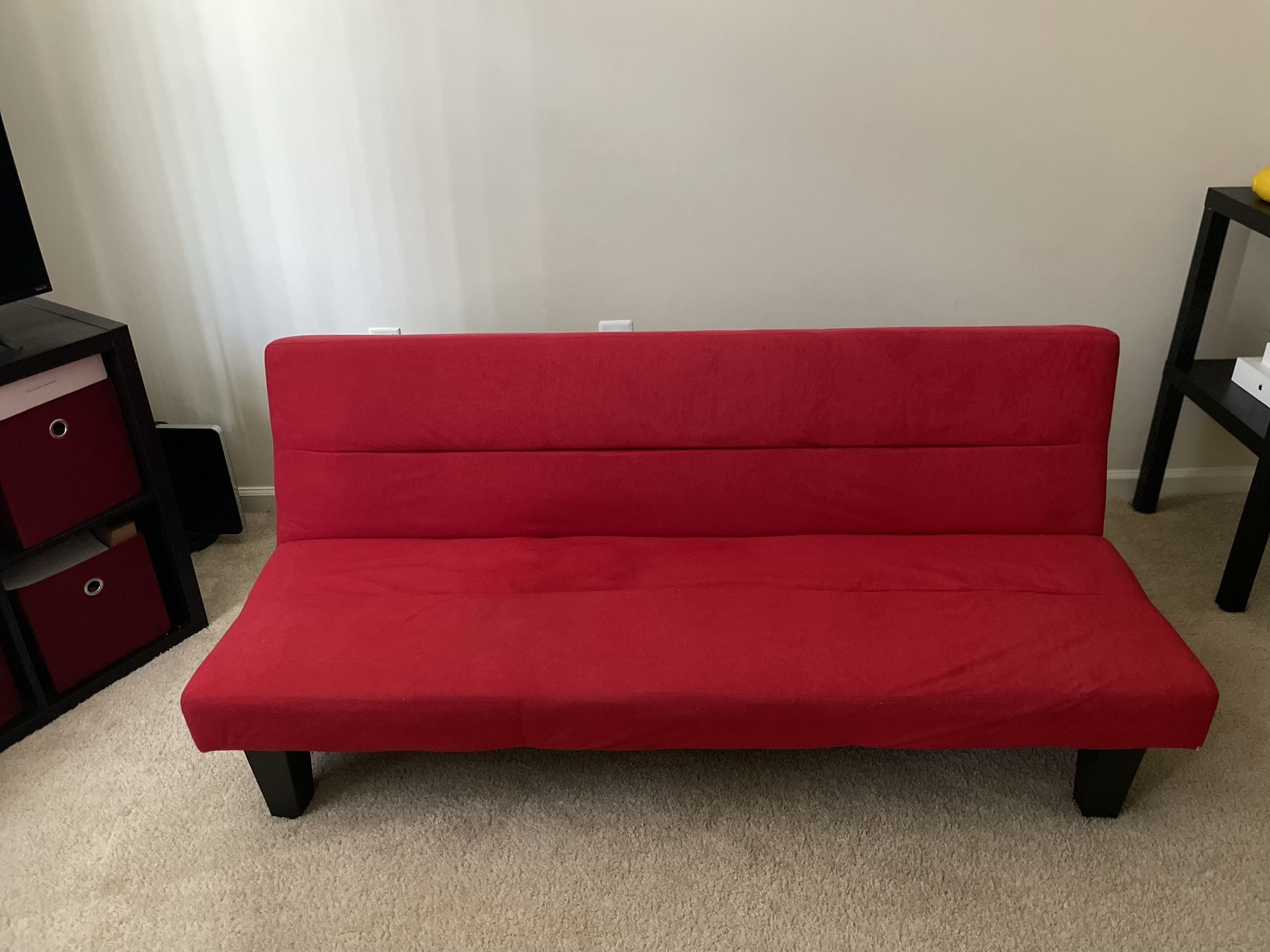 Red Futon - Easy To Move