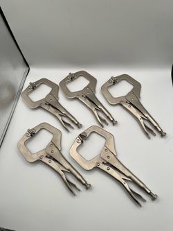 (5 pieces) Locking C-Clamp, 11", Heavy Duty