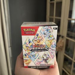 Pokemon Prismatic Evolutions Booster Bundle Scarlet & Violet
