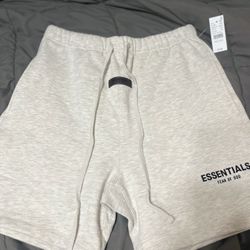White Essentially Shorts