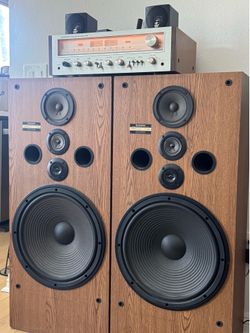 Vintage Pioneer Speakers - 150w/15” Woofer