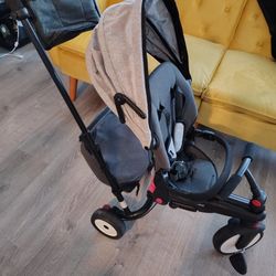 Smartike 6 In 1 Toddler Stroller Tricycle