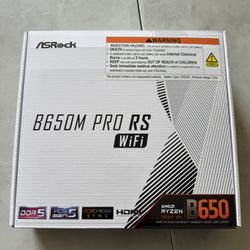 AsRock B650M Pro RS WiFi (NEW)