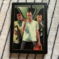 Grand Theft Auto 5 - Xbox 360 Collectors Steel-case W/ Game and Code.
