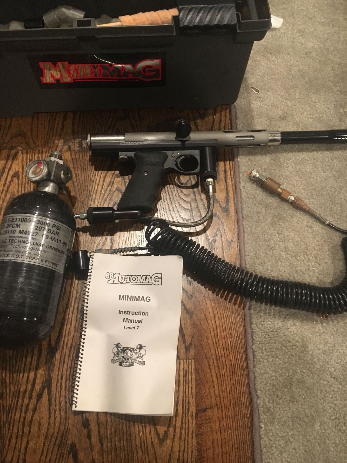 68 automag minimag paintball gun