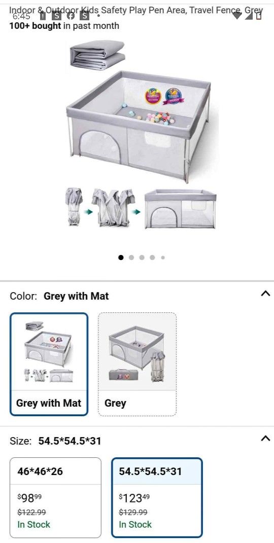 New Baby/Kids Play Pin