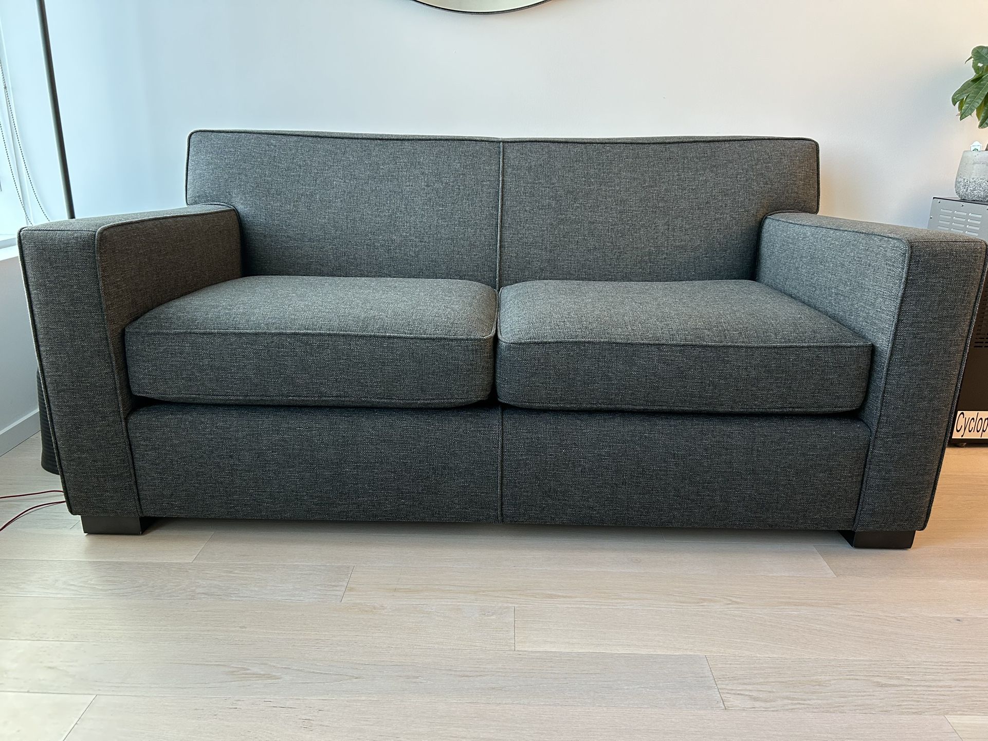 Room & Board Dean 68” Sofa – Sumner Charcoal