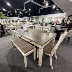 6 Pc Dining Table 