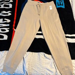 Beige Old Navy Joggers
