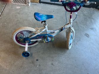 Disney Frozen 2 Quick Connect Kids' Bike, White, 16-inch
