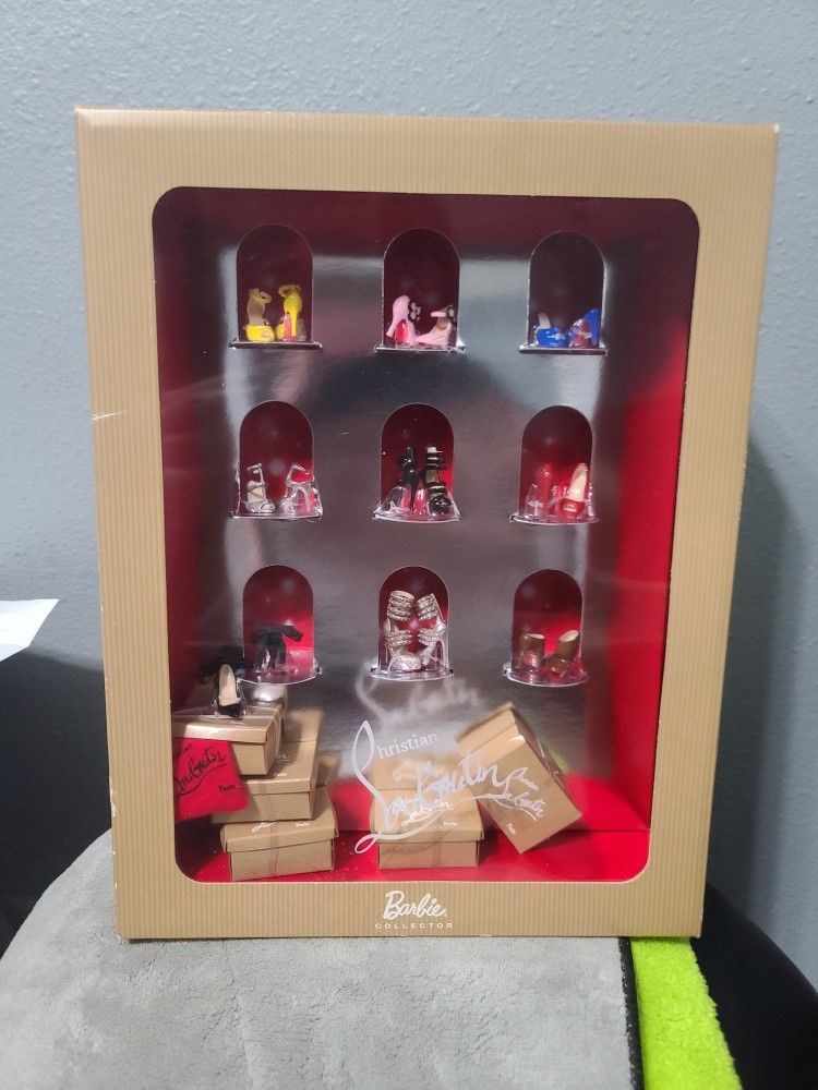 【美品】Louboutin&Barbie シューコレクション Barbie Christian Louboutin Collaboration Shoe Collection