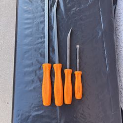 Snap-on 4 pc Striking Prybar Set