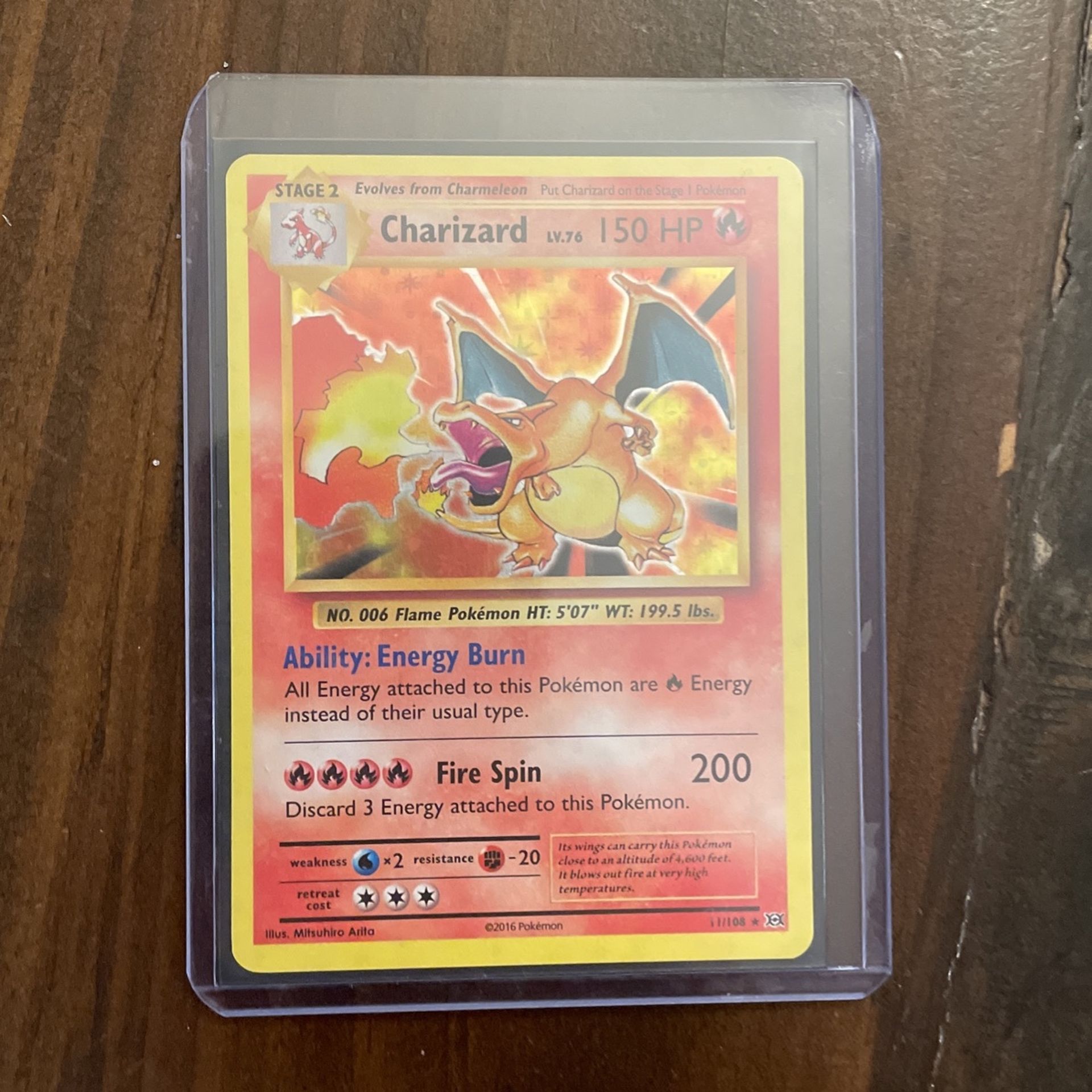 charizard pokemon card 11 108 Charizard Holo XY Evolutions 11/108 CGC 9 main image 0