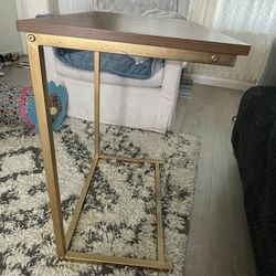 Gold C Table/ Side Table 