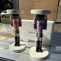 Nutcracker Votive Candleholders