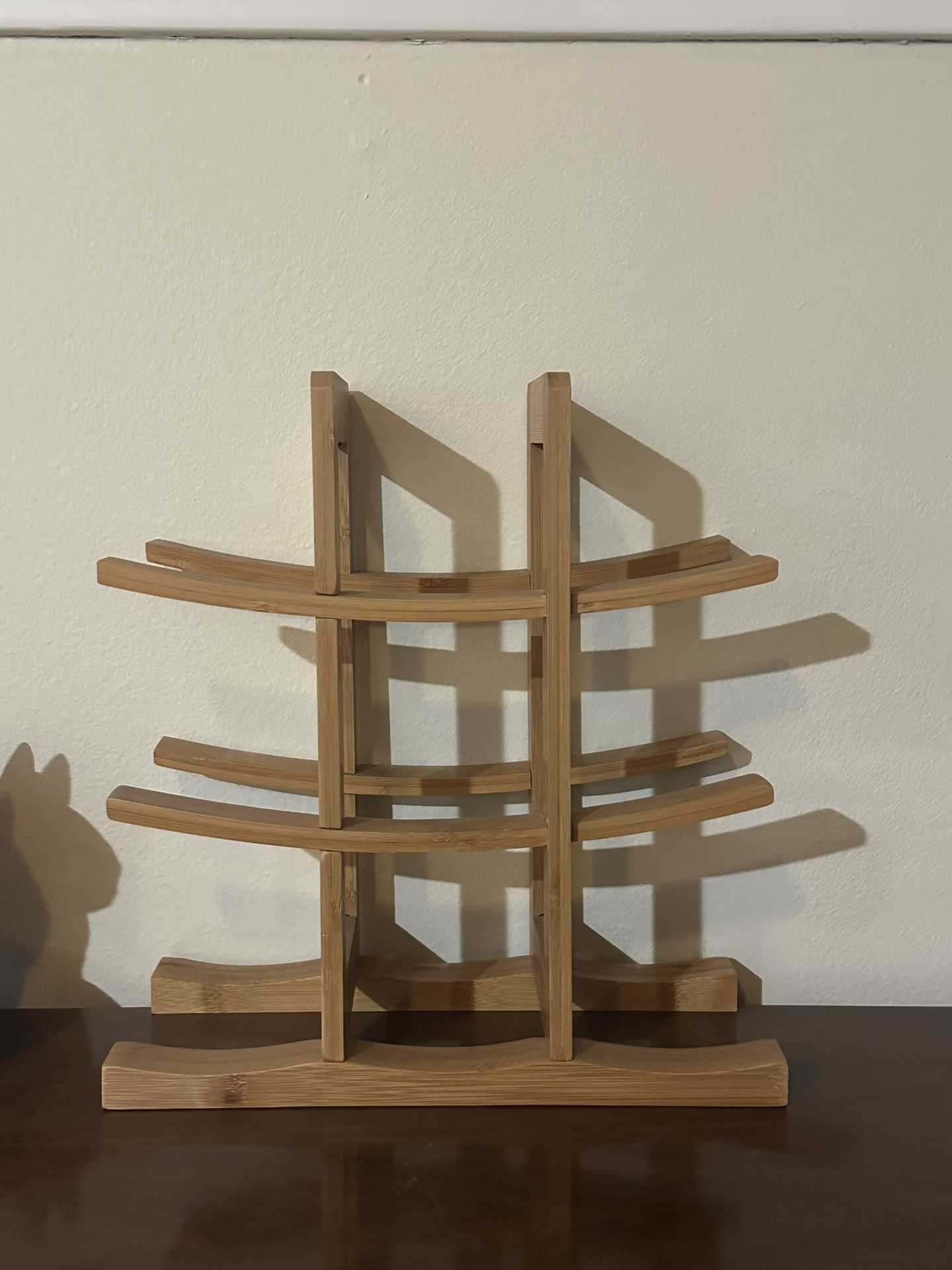 Bamboo Wine Rack (9 Bottles)