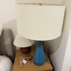 Blue Table Lamp 