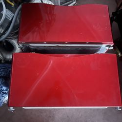 Kenmore Pedestals For Washer & Dryer Red Color  