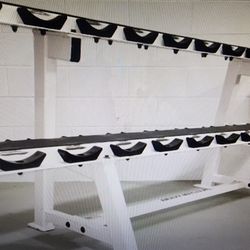 2 Tier Dumbell Rack, Commercial Duty, Bought From A College, USA Made, Heavy Duty