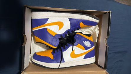 Jordan 1 Mid Lakers
