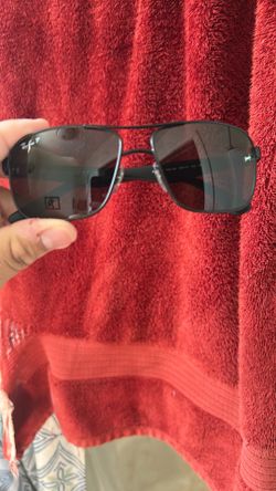 Ray-Ban RB3516 sunglasses with a black metal frame