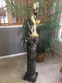 Decorating statue