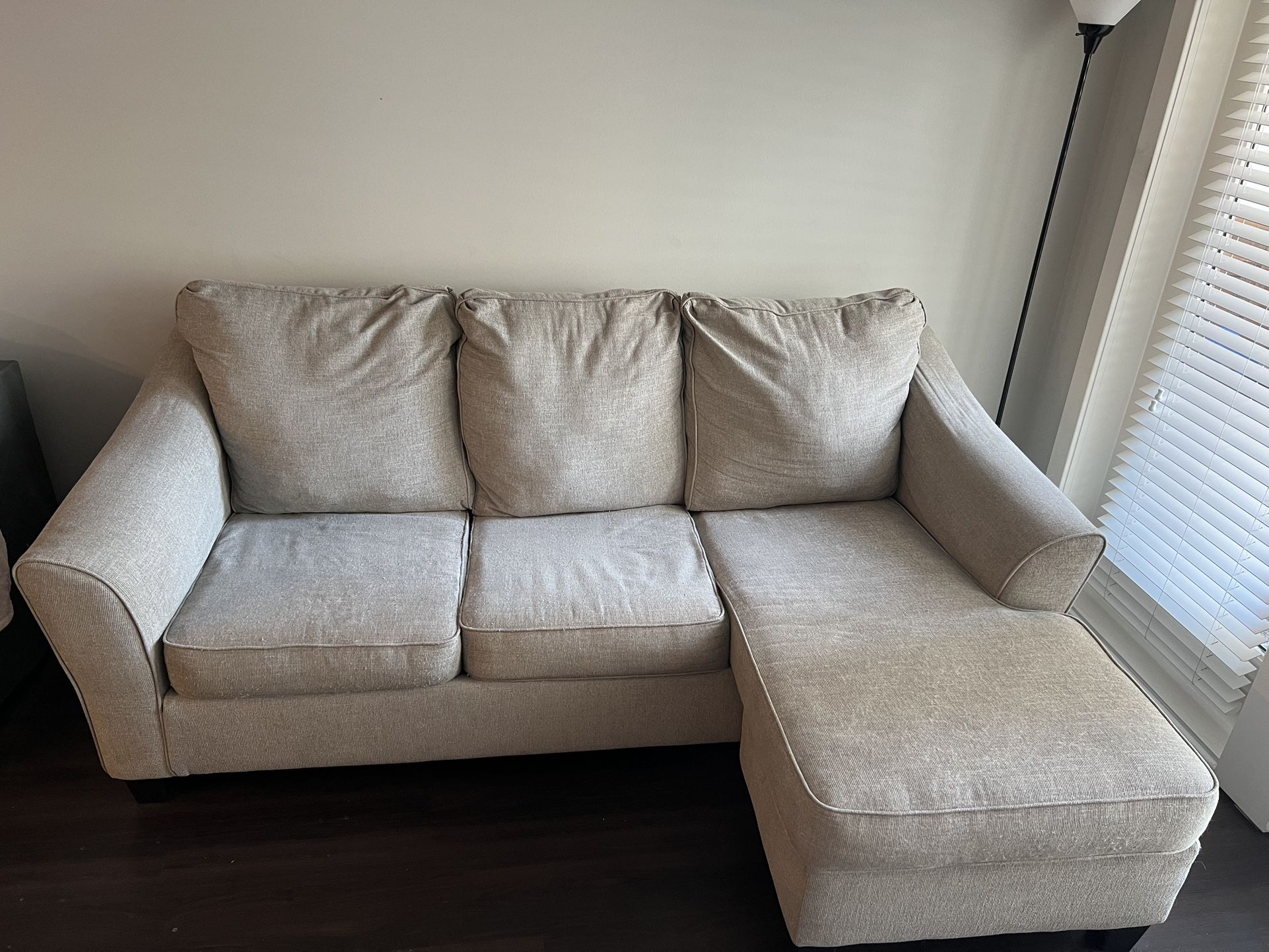 3 Seat Couch With Couch Bed - Free