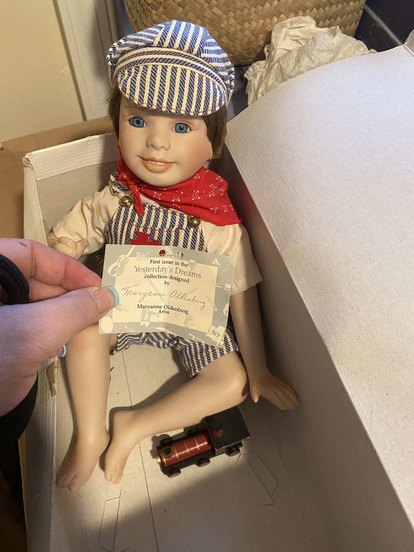 First Edition ANDY Yesterday's Dreams Knowles Porcelain