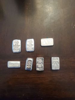 Silver- 1 0z pours and 2  oz Monarch metals
