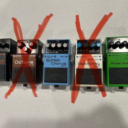 Guitar Effect Pedals