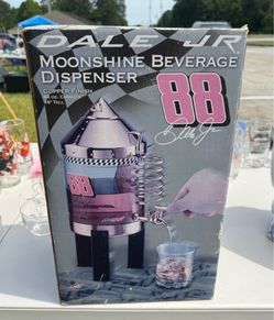 NEW Godinger Silver Art Co Moonshine Still Beverage Dispenser Drink Bar Man Cave