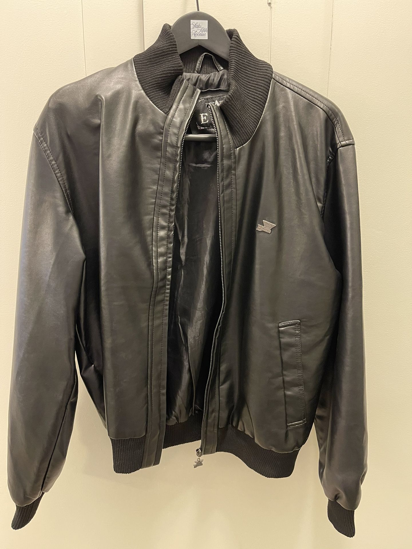 Emporio Armani Men’s Leather Jacket XL