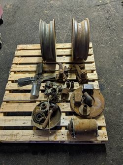 55 Willys Super Hurricane engine parts