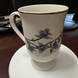 Woodhill by Citation Footed Mug with Floral 