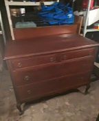 Antique Dresser Atlas Furniture Co Jamestown New York American Walnut