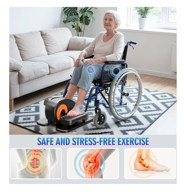 Elliptical Machine Under Desk