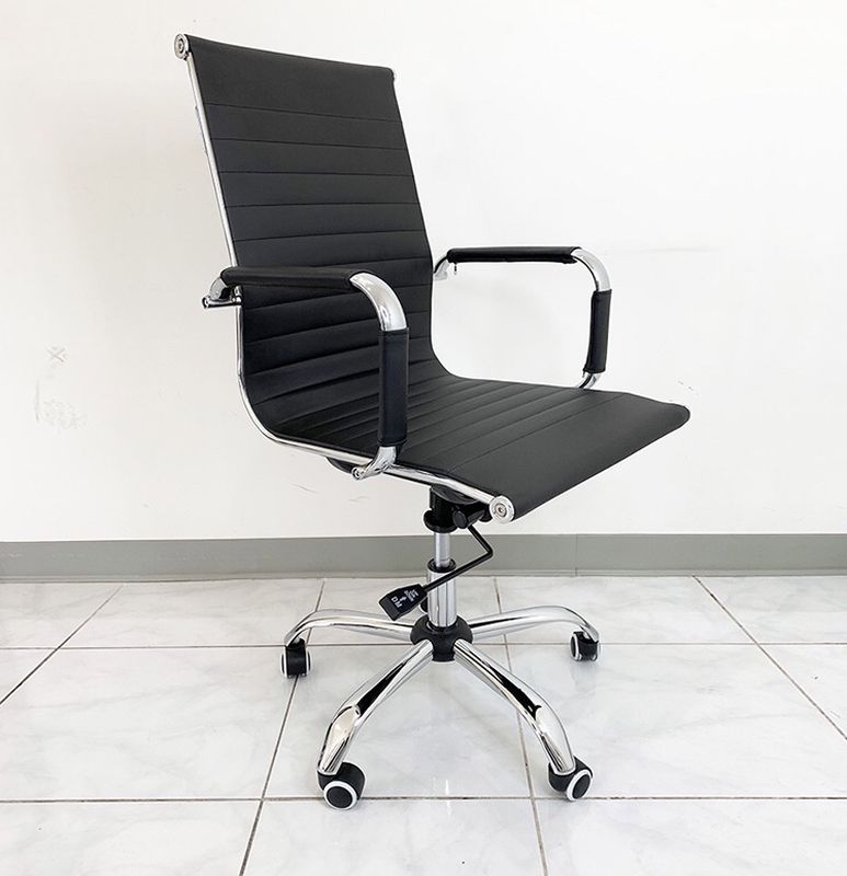 $85 (new in box) ergonomic computer chair pu leather swivel adjustable recline for home office